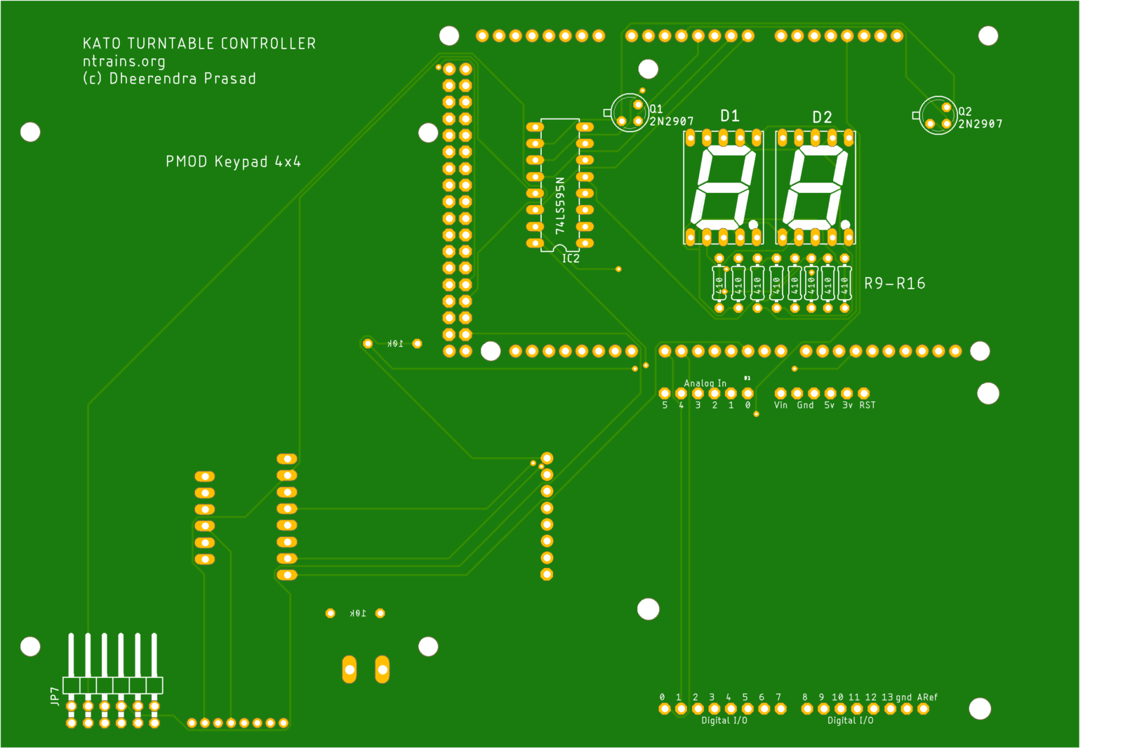 Kato Turntable Controller is nearly done ! – N Scale Model Railroads ...